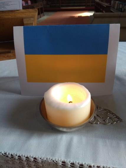 Candle for Ukraine